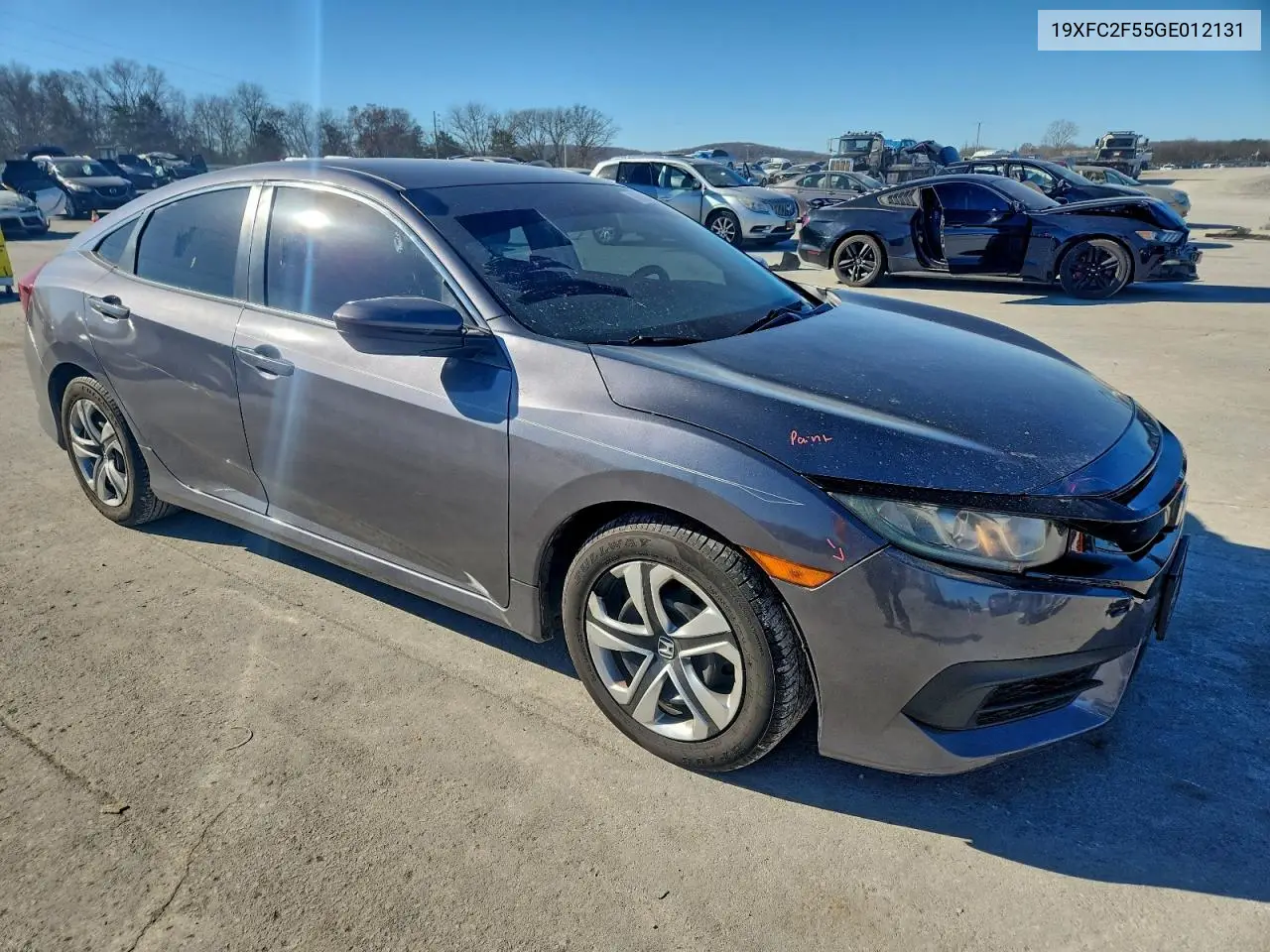 19XFC2F55GE012131 2016 Honda Civic Lx