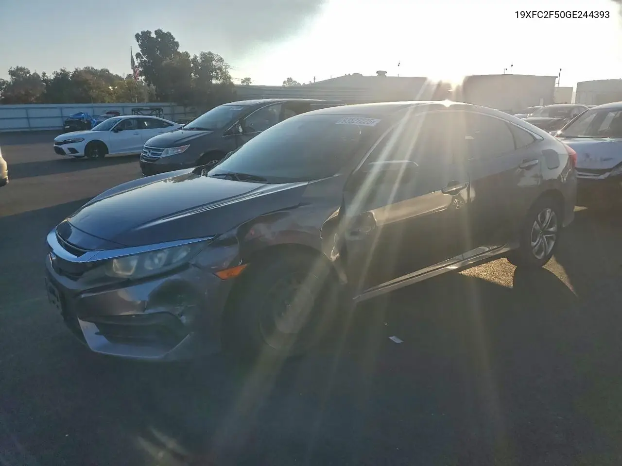 19XFC2F50GE244393 2016 Honda Civic Lx