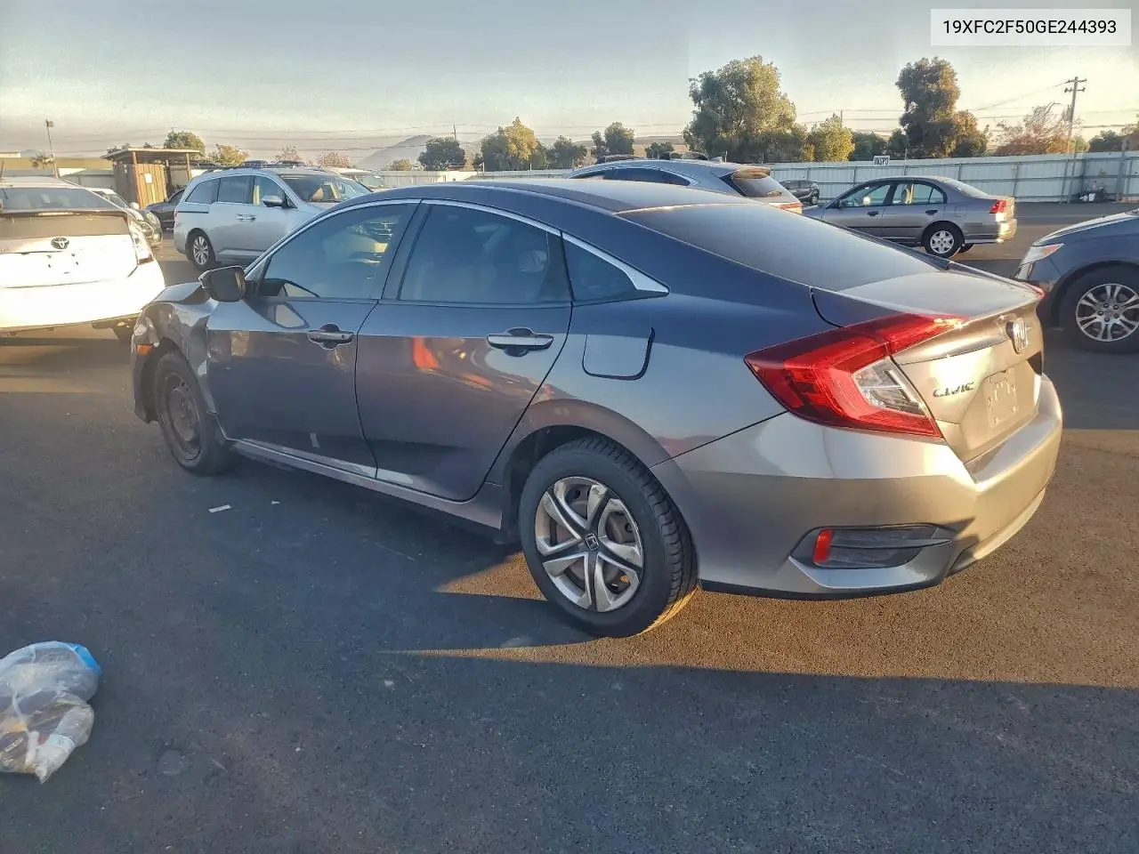 19XFC2F50GE244393 2016 Honda Civic Lx