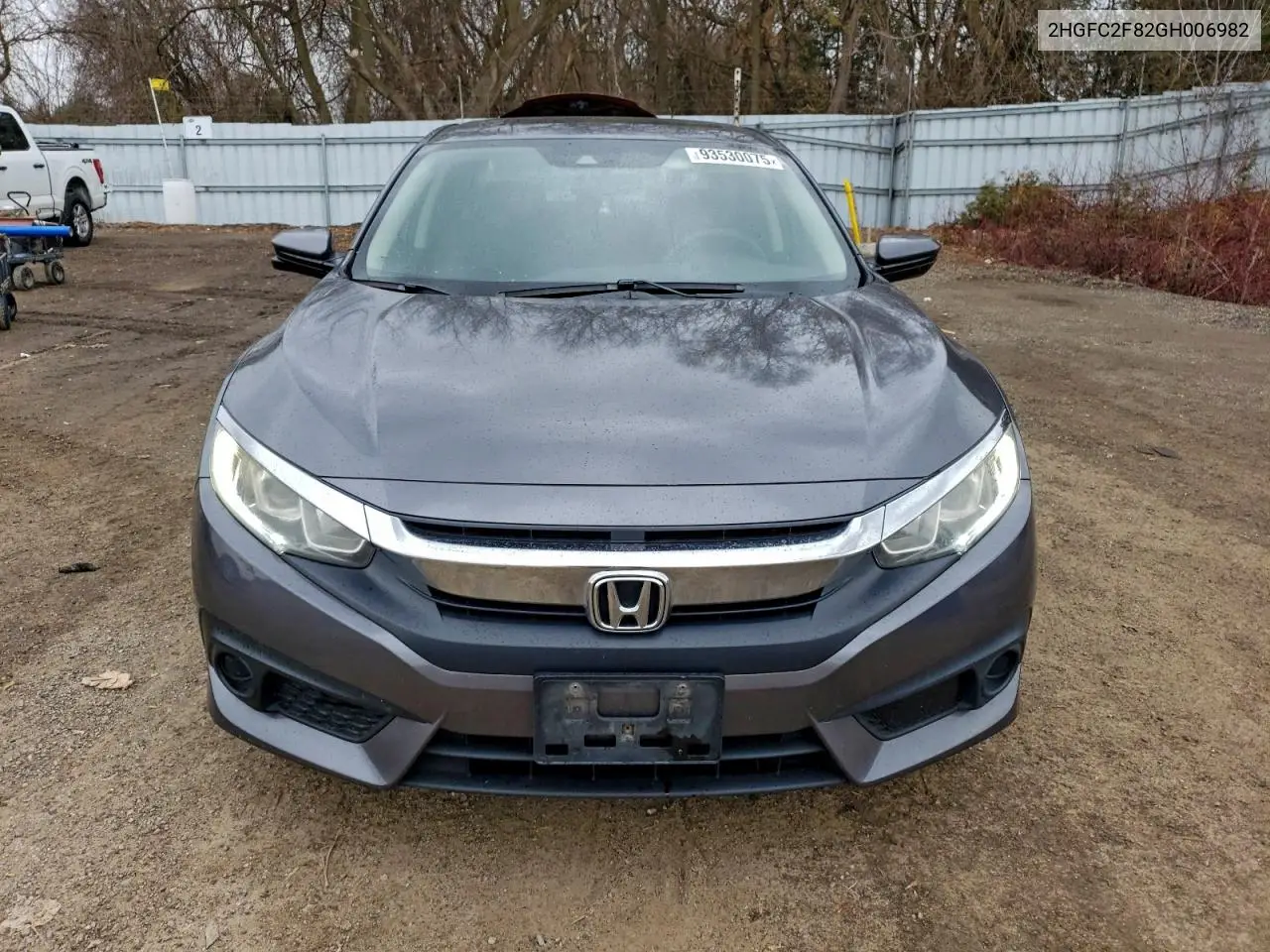2HGFC2F82GH006982 2016 Honda Civic Ex