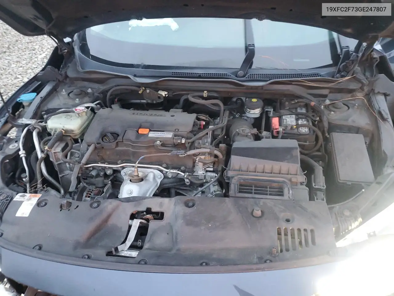 19XFC2F73GE247807 2016 Honda Civic Ex
