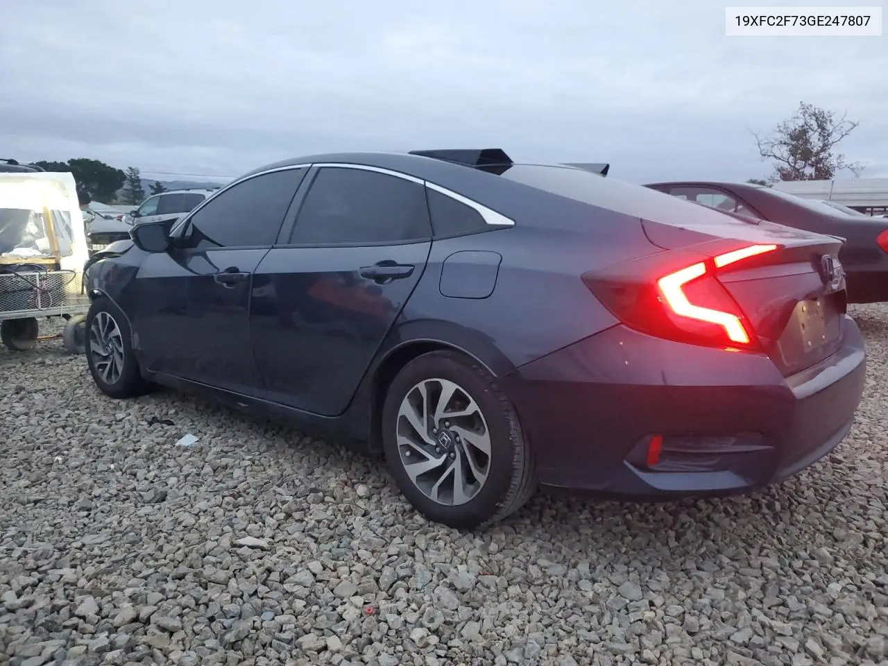 19XFC2F73GE247807 2016 Honda Civic Ex