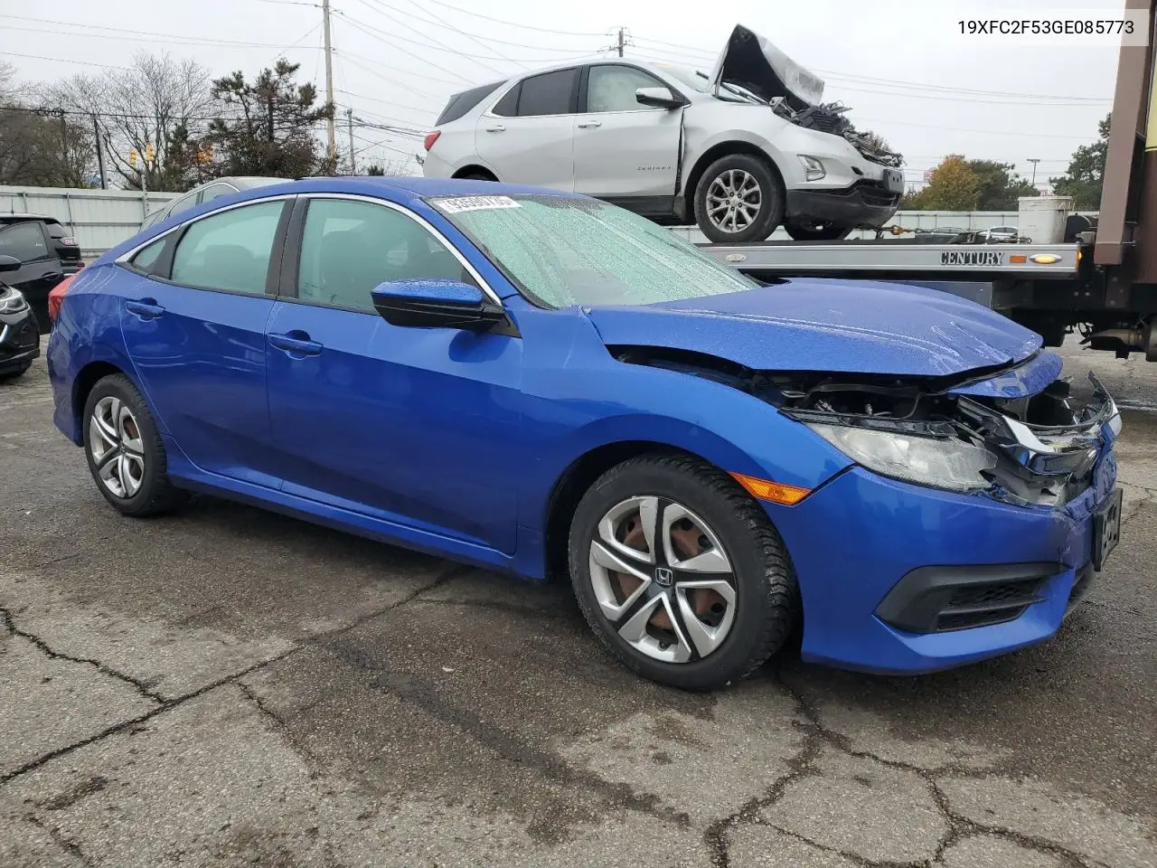 19XFC2F53GE085773 2016 Honda Civic Lx
