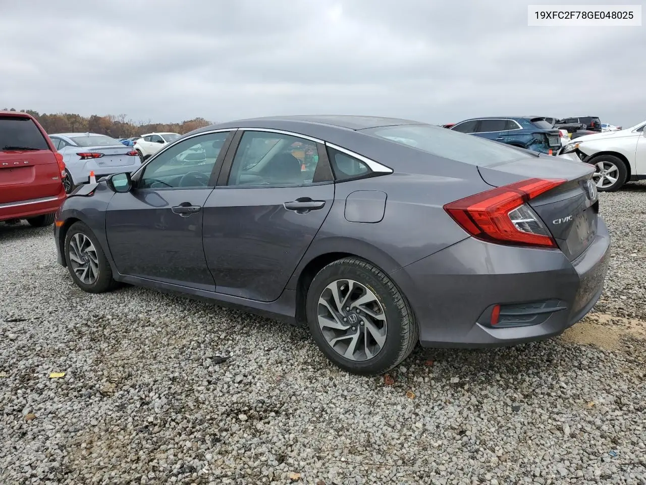 19XFC2F78GE048025 2016 Honda Civic Ex