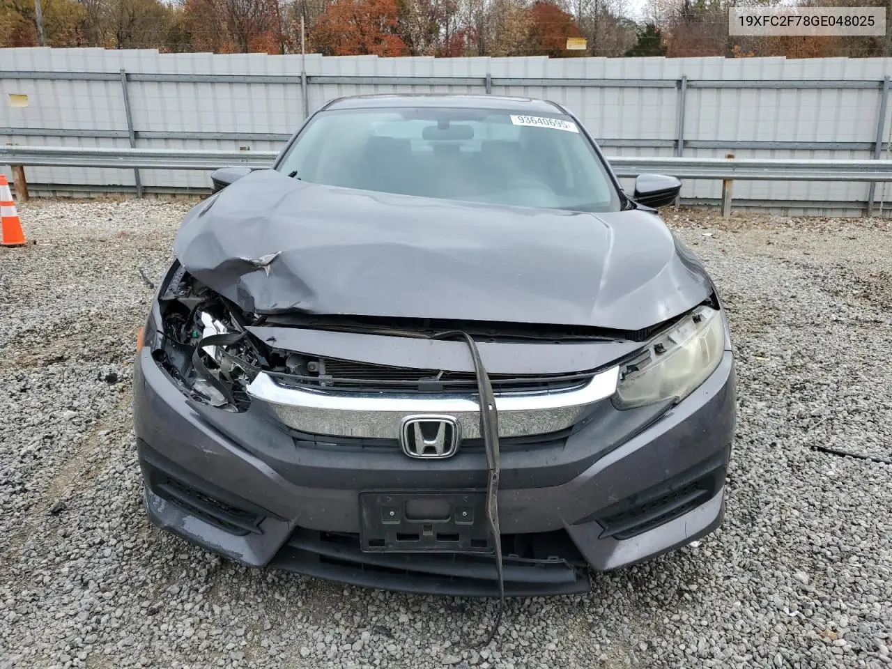 19XFC2F78GE048025 2016 Honda Civic Ex