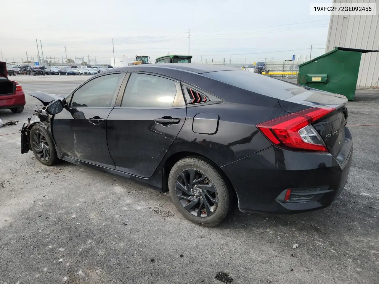 19XFC2F72GE092456 2016 Honda Civic Ex