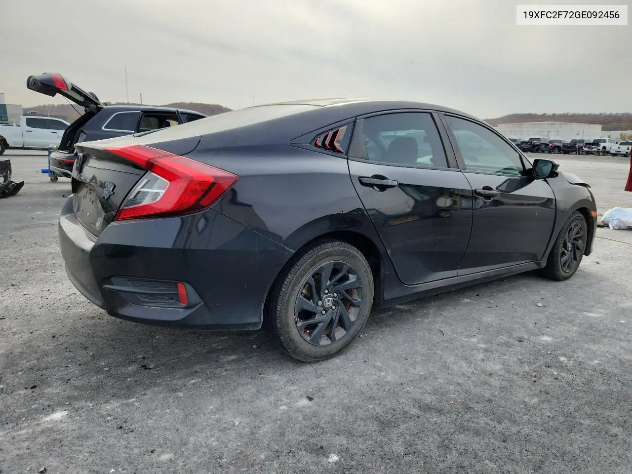 19XFC2F72GE092456 2016 Honda Civic Ex