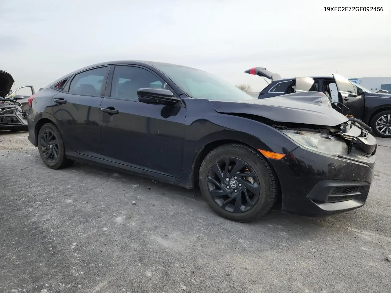 19XFC2F72GE092456 2016 Honda Civic Ex