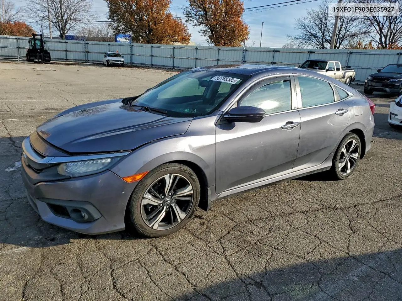 19XFC1F90GE035927 2016 Honda Civic Touring