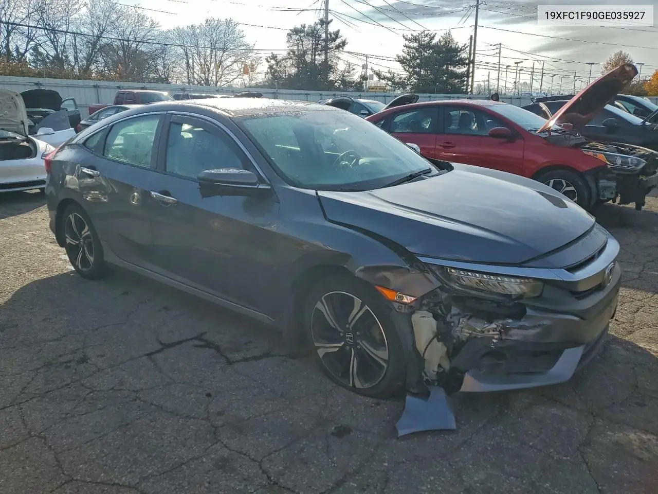 19XFC1F90GE035927 2016 Honda Civic Touring