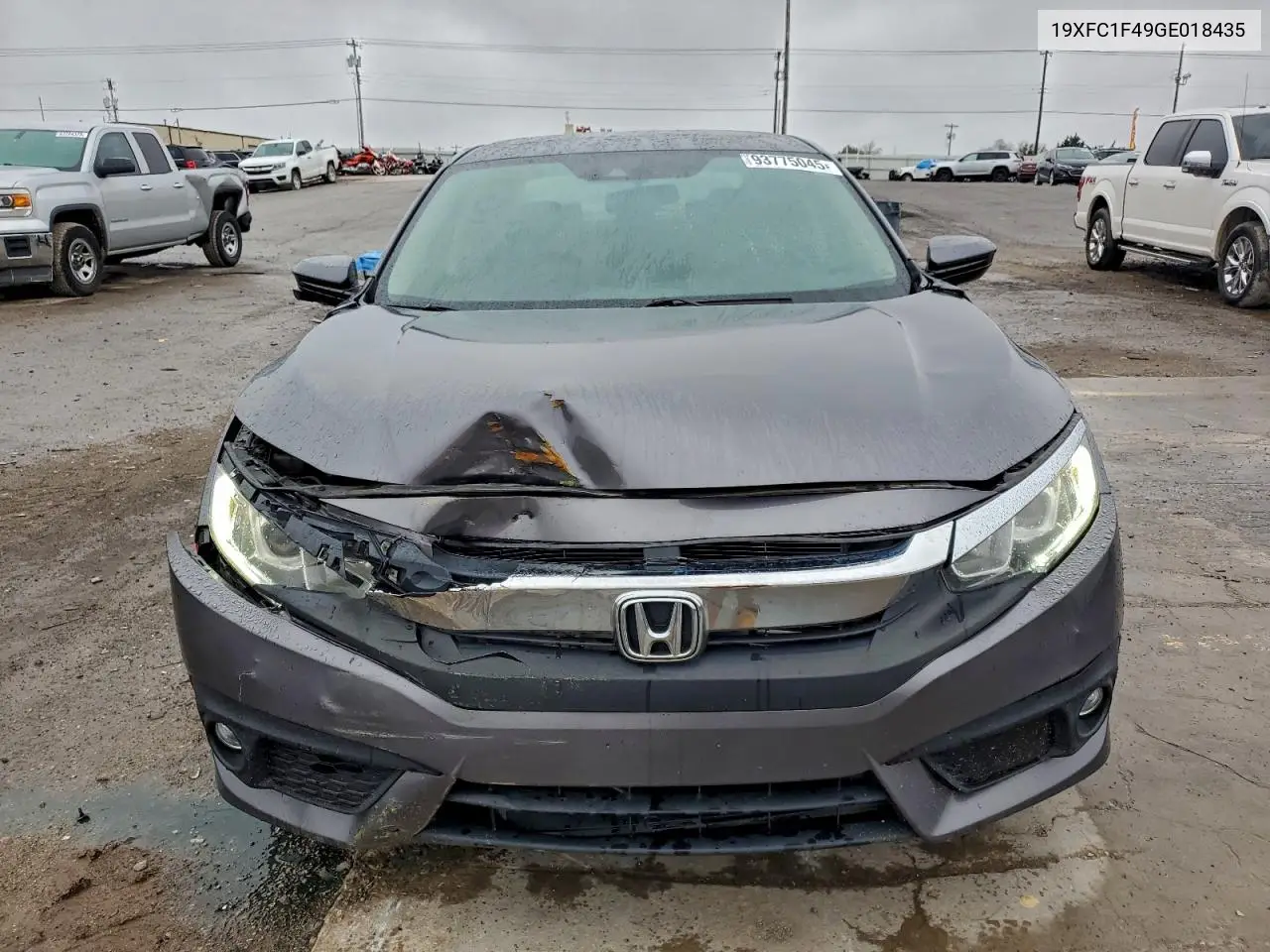 19XFC1F49GE018435 2016 Honda Civic Ex