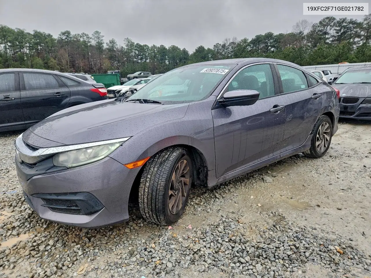 19XFC2F71GE021782 2016 Honda Civic Ex