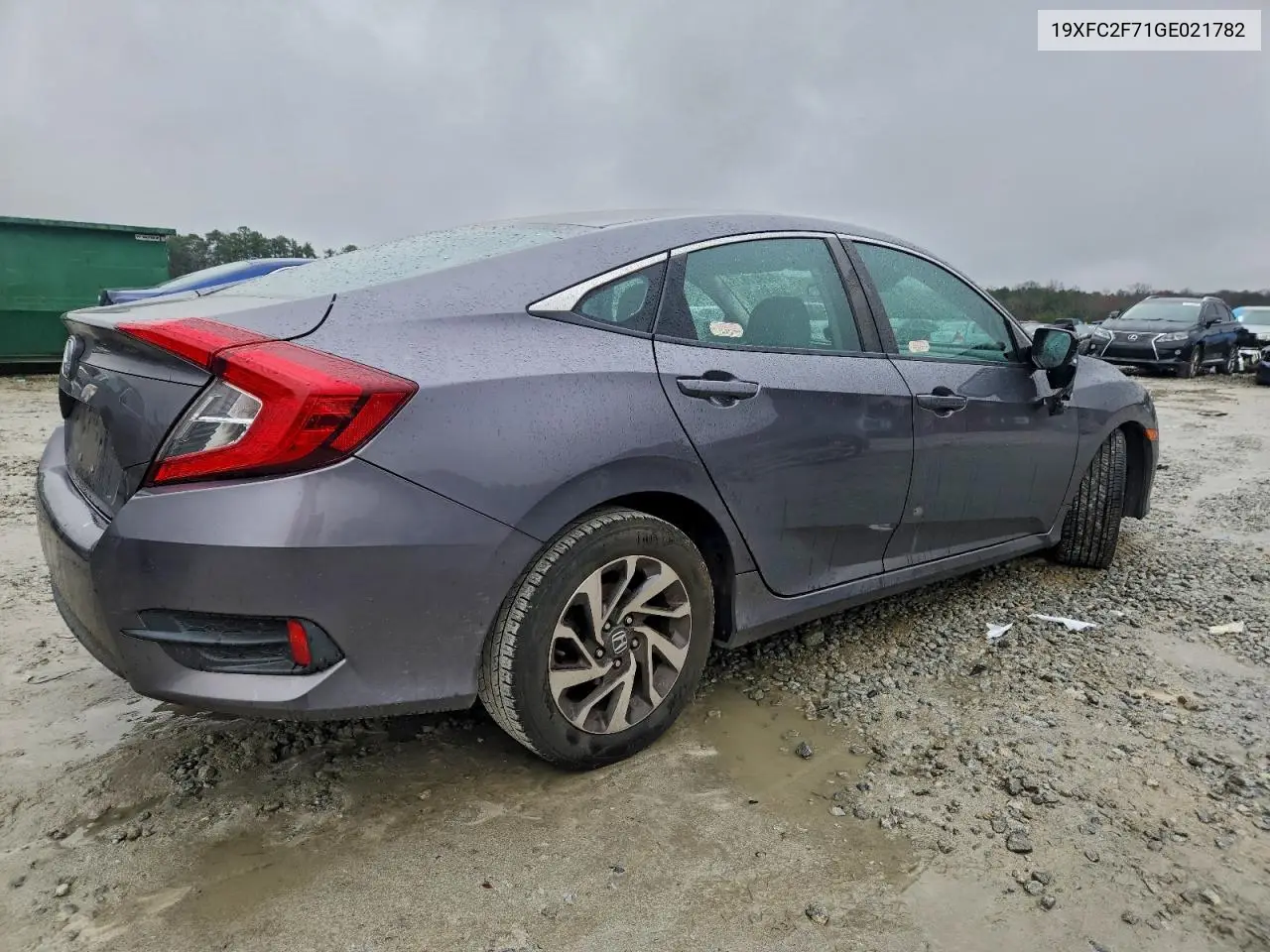 19XFC2F71GE021782 2016 Honda Civic Ex