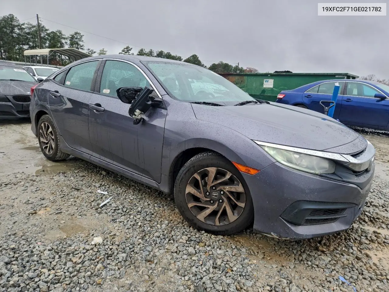19XFC2F71GE021782 2016 Honda Civic Ex