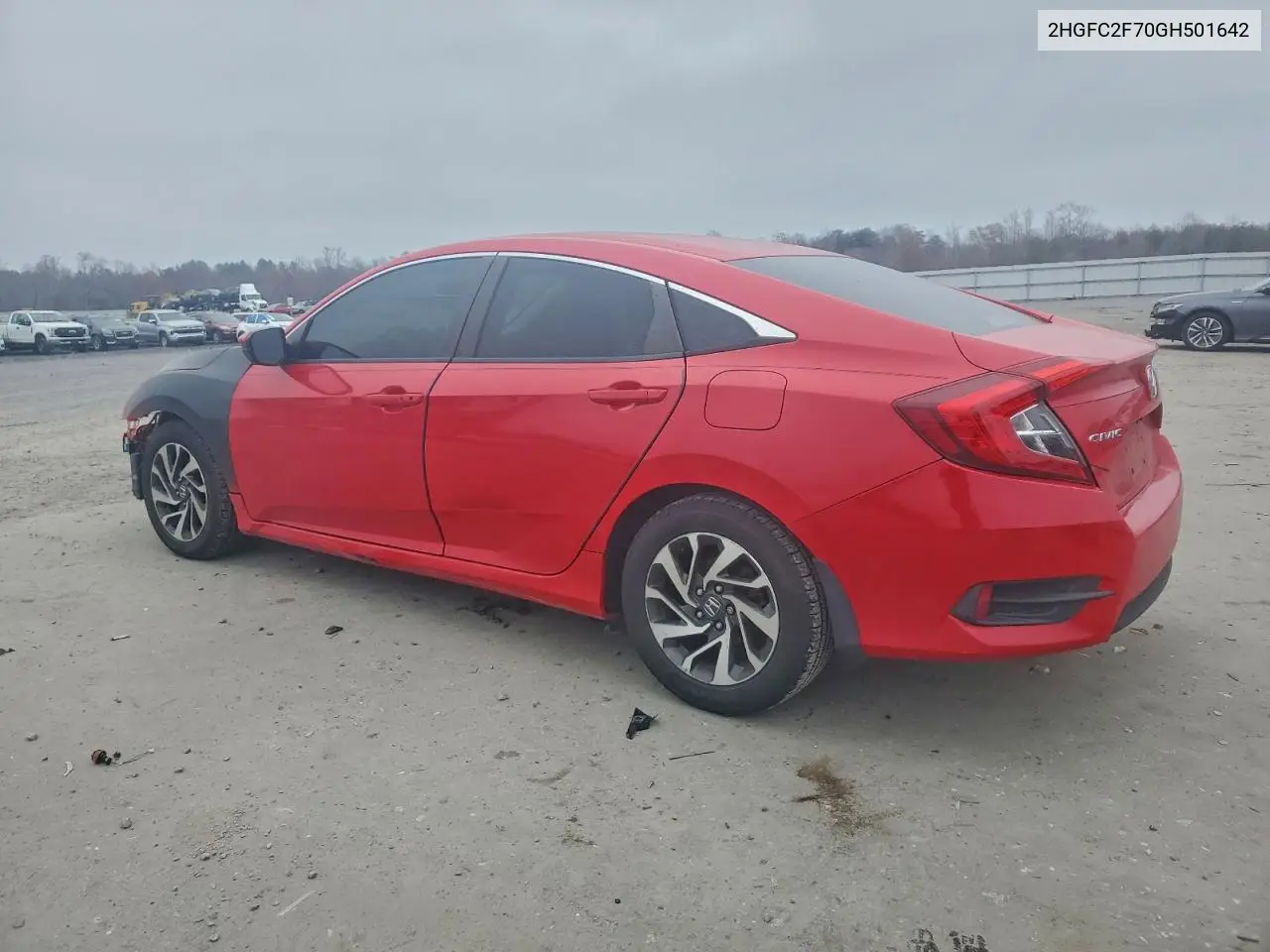 2HGFC2F70GH501642 2016 Honda Civic Ex