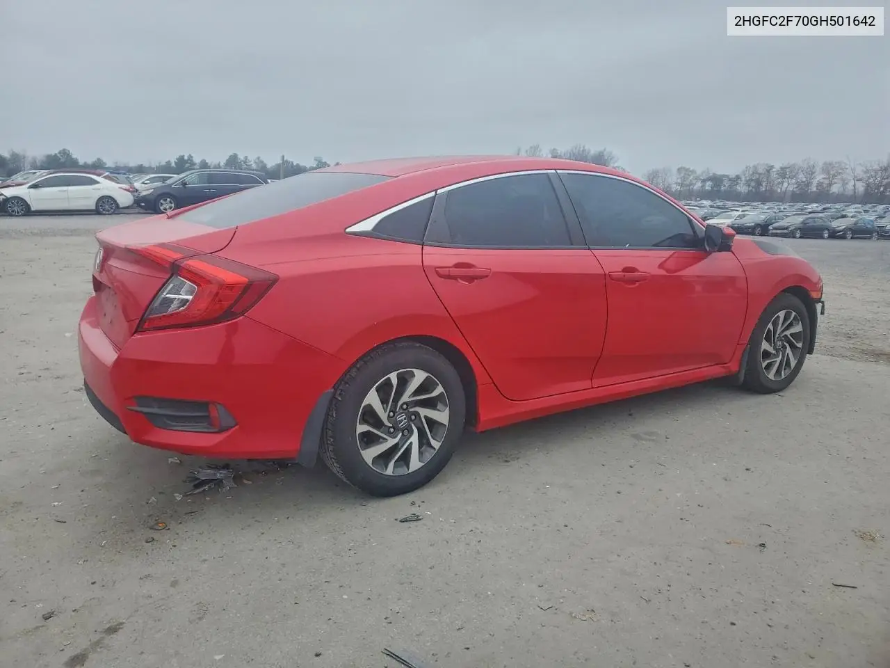 2HGFC2F70GH501642 2016 Honda Civic Ex