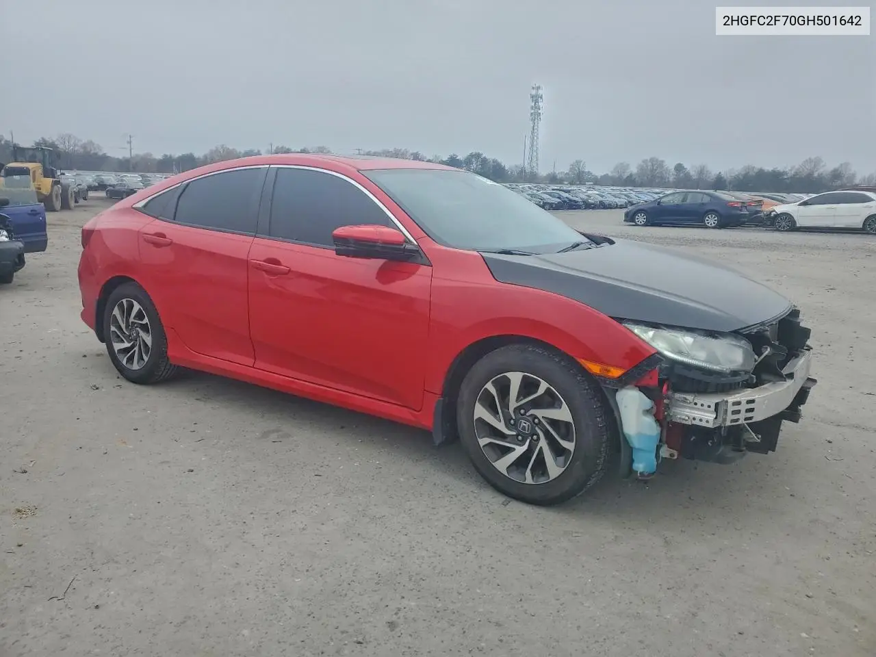 2HGFC2F70GH501642 2016 Honda Civic Ex