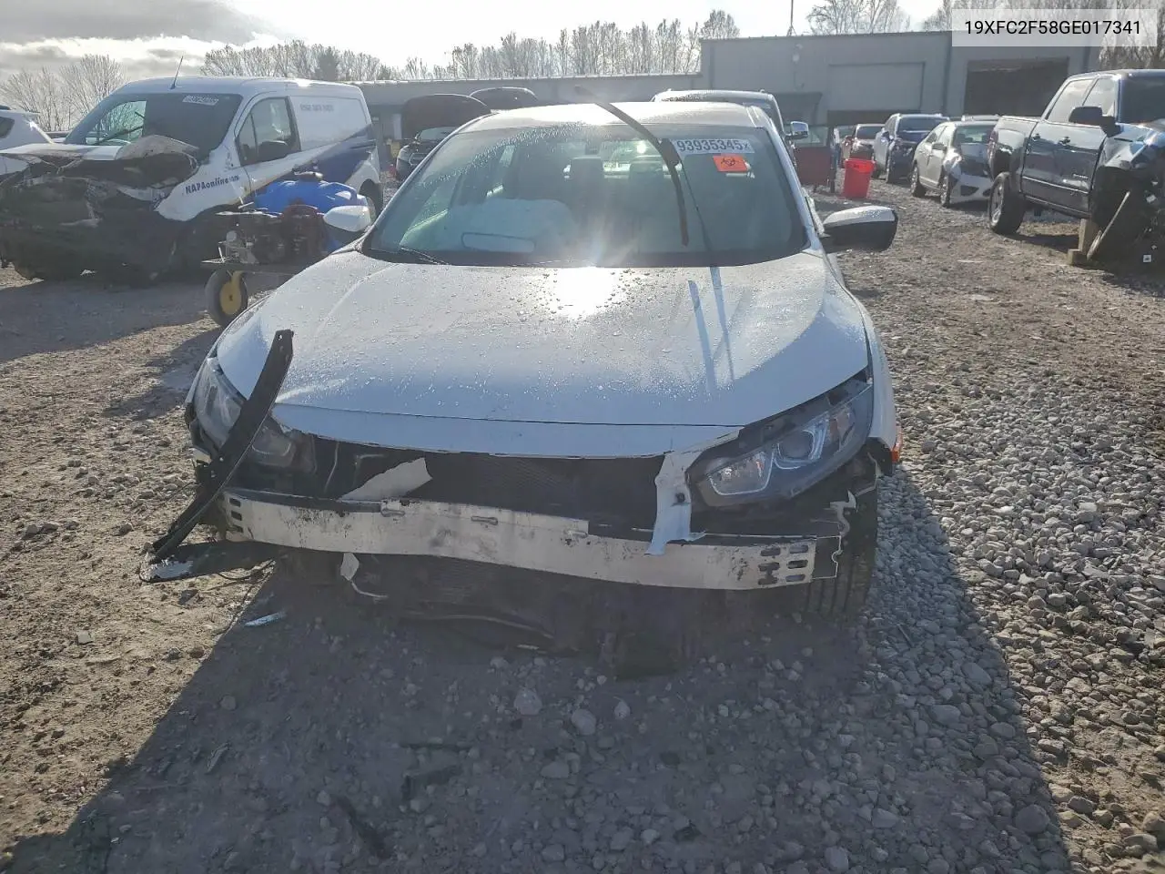 19XFC2F58GE017341 2016 Honda Civic Lx