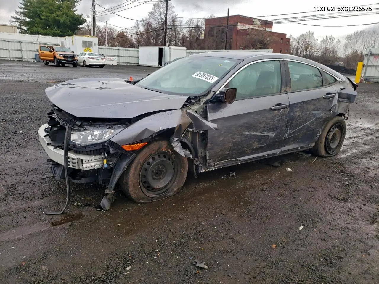 19XFC2F5XGE236575 2016 Honda Civic Lx
