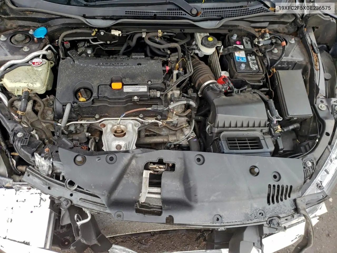 19XFC2F5XGE236575 2016 Honda Civic Lx