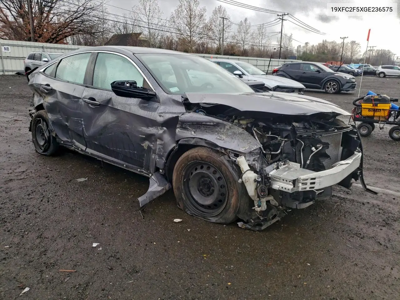 19XFC2F5XGE236575 2016 Honda Civic Lx