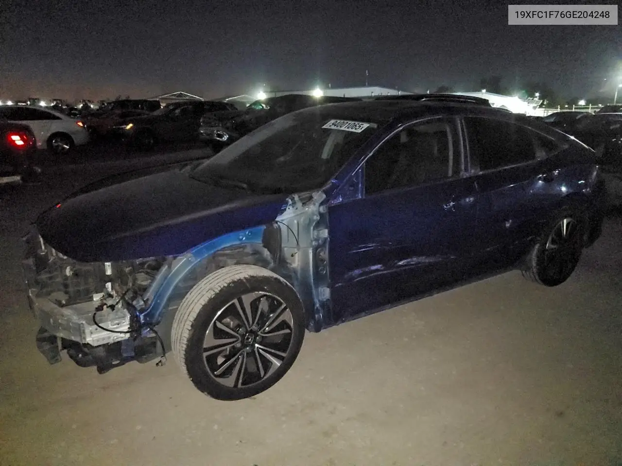 19XFC1F76GE204248 2016 Honda Civic Exl