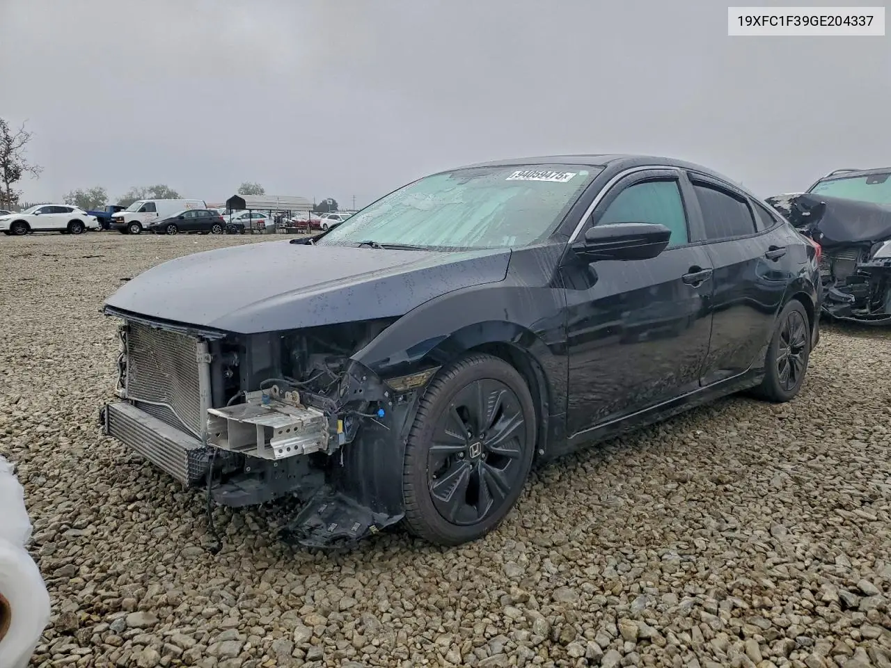 19XFC1F39GE204337 2016 Honda Civic Ex