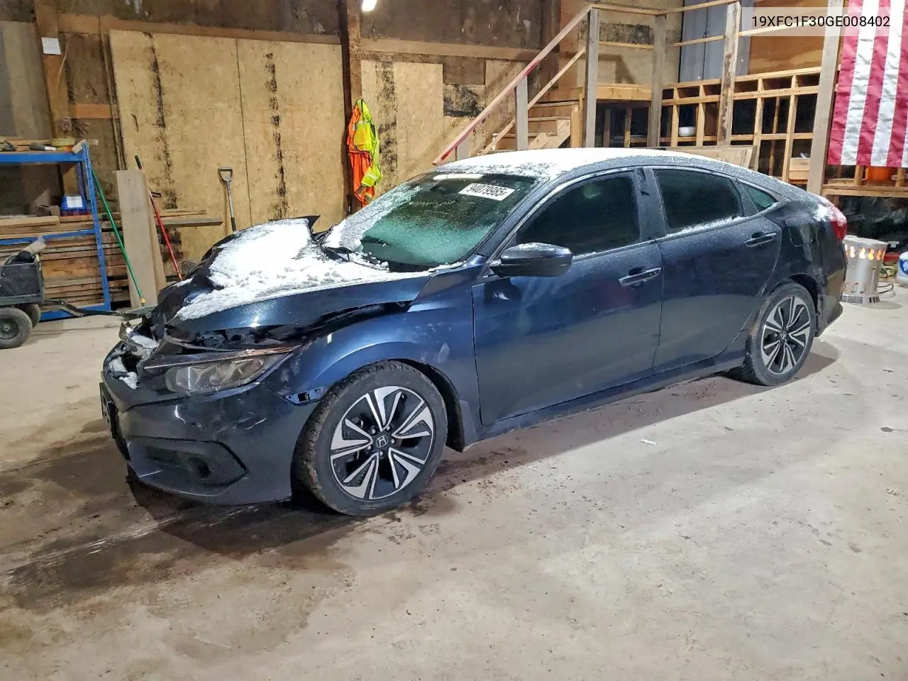 19XFC1F30GE008402 2016 Honda Civic Ex