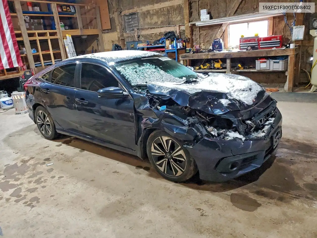 19XFC1F30GE008402 2016 Honda Civic Ex