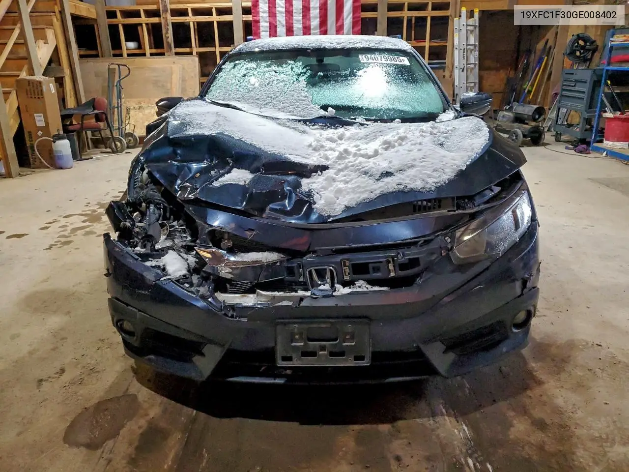 19XFC1F30GE008402 2016 Honda Civic Ex