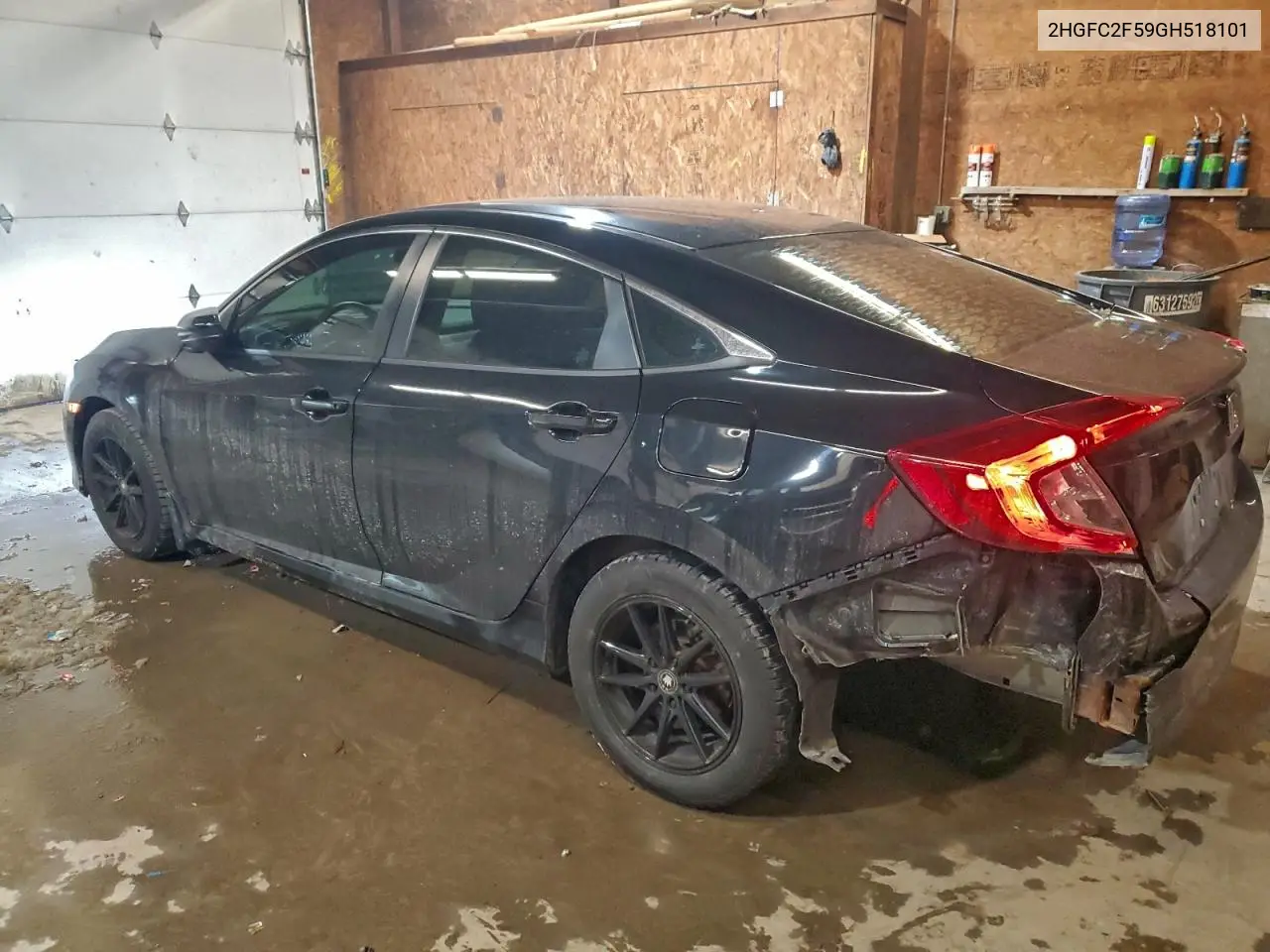 2HGFC2F59GH518101 2016 Honda Civic Lx