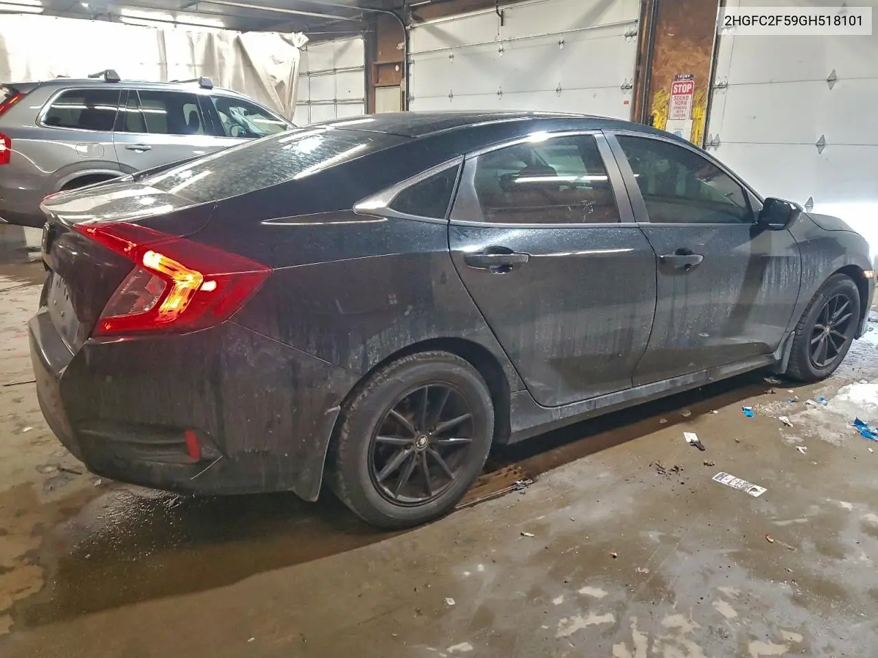 2HGFC2F59GH518101 2016 Honda Civic Lx