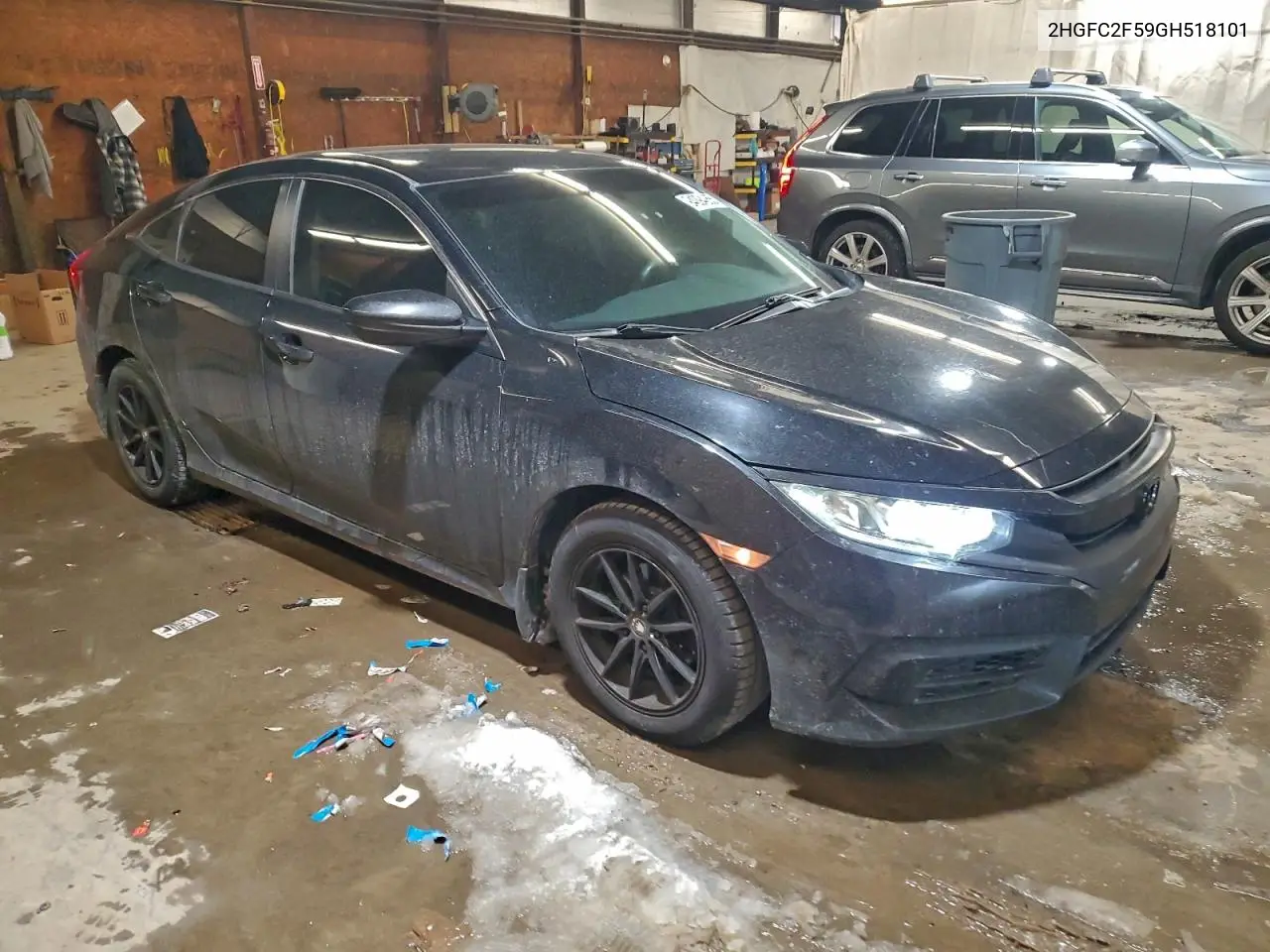 2HGFC2F59GH518101 2016 Honda Civic Lx