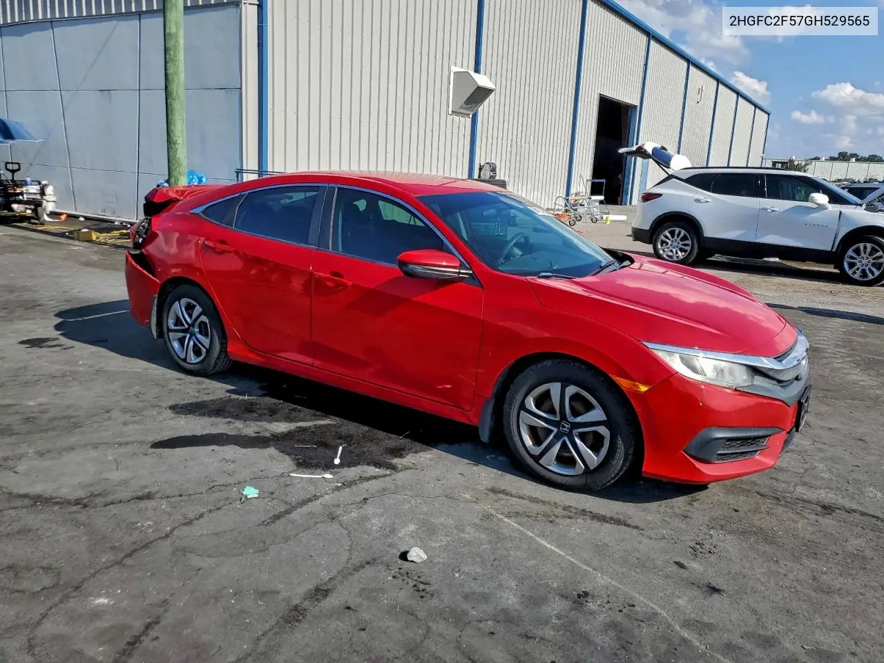 2HGFC2F57GH529565 2016 Honda Civic Lx