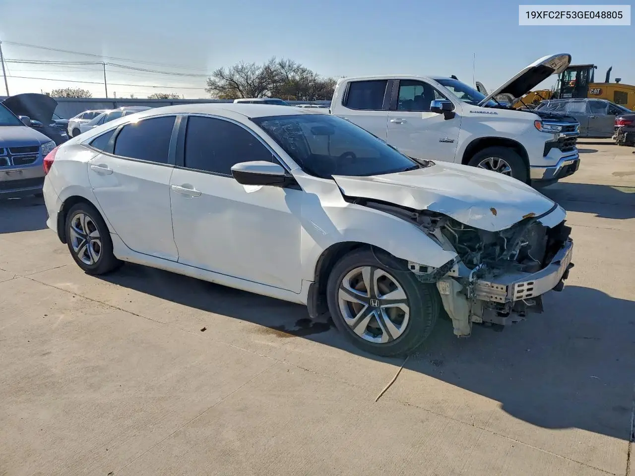 19XFC2F53GE048805 2016 Honda Civic Lx