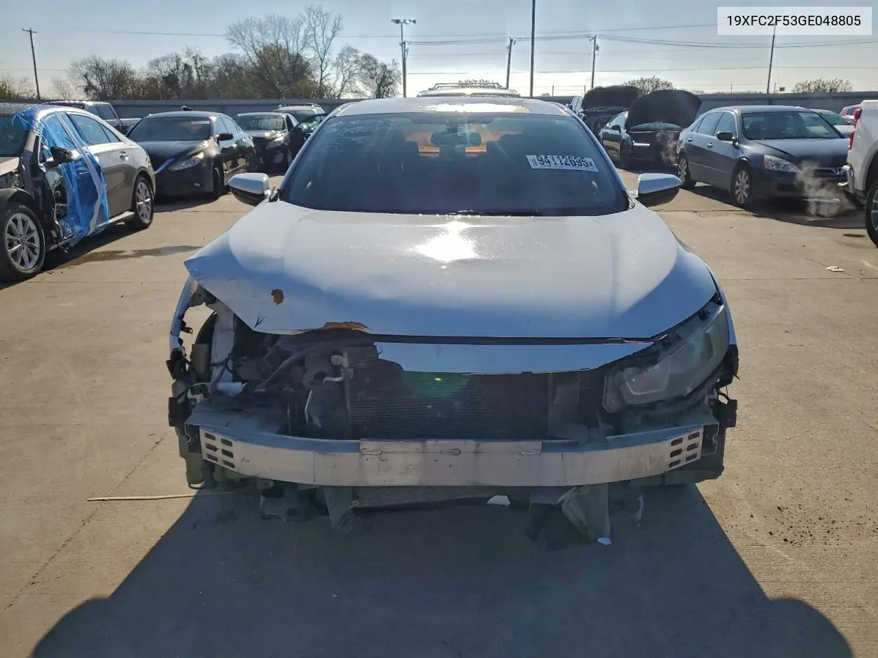 19XFC2F53GE048805 2016 Honda Civic Lx