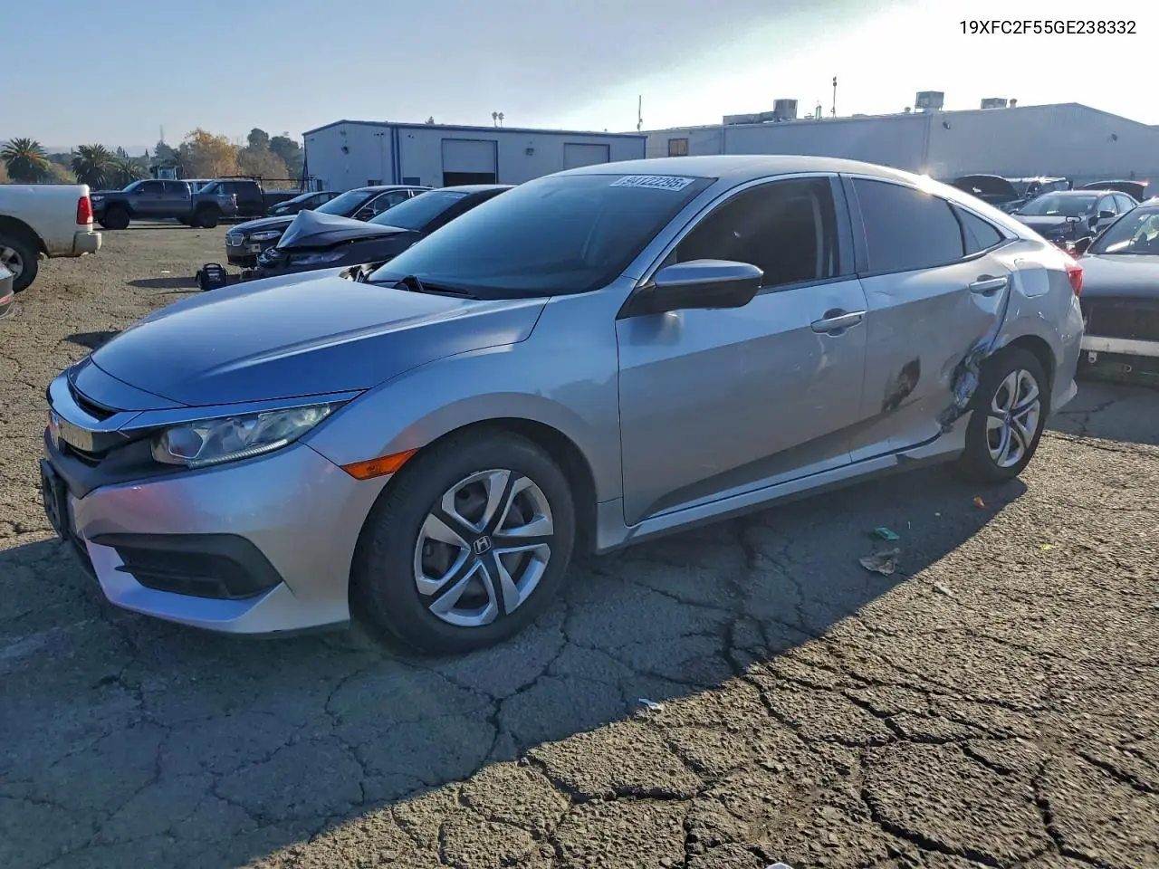 19XFC2F55GE238332 2016 Honda Civic Lx