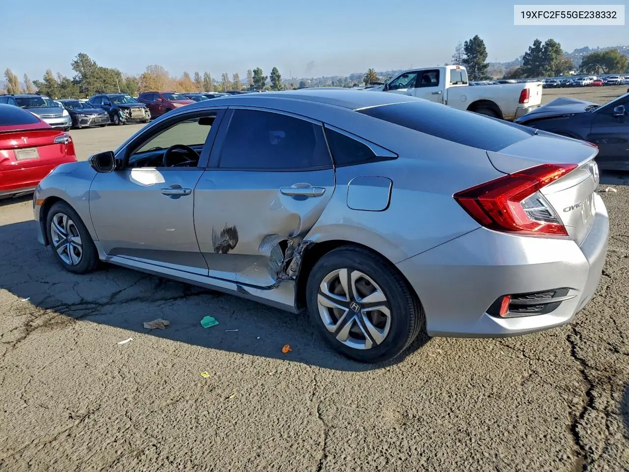 19XFC2F55GE238332 2016 Honda Civic Lx