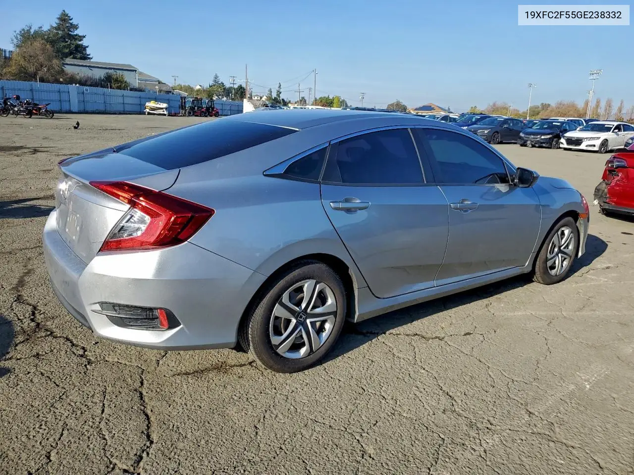 19XFC2F55GE238332 2016 Honda Civic Lx