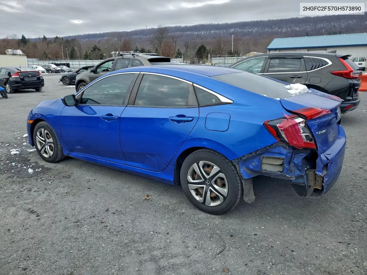 2HGFC2F57GH573890 2016 Honda Civic Lx