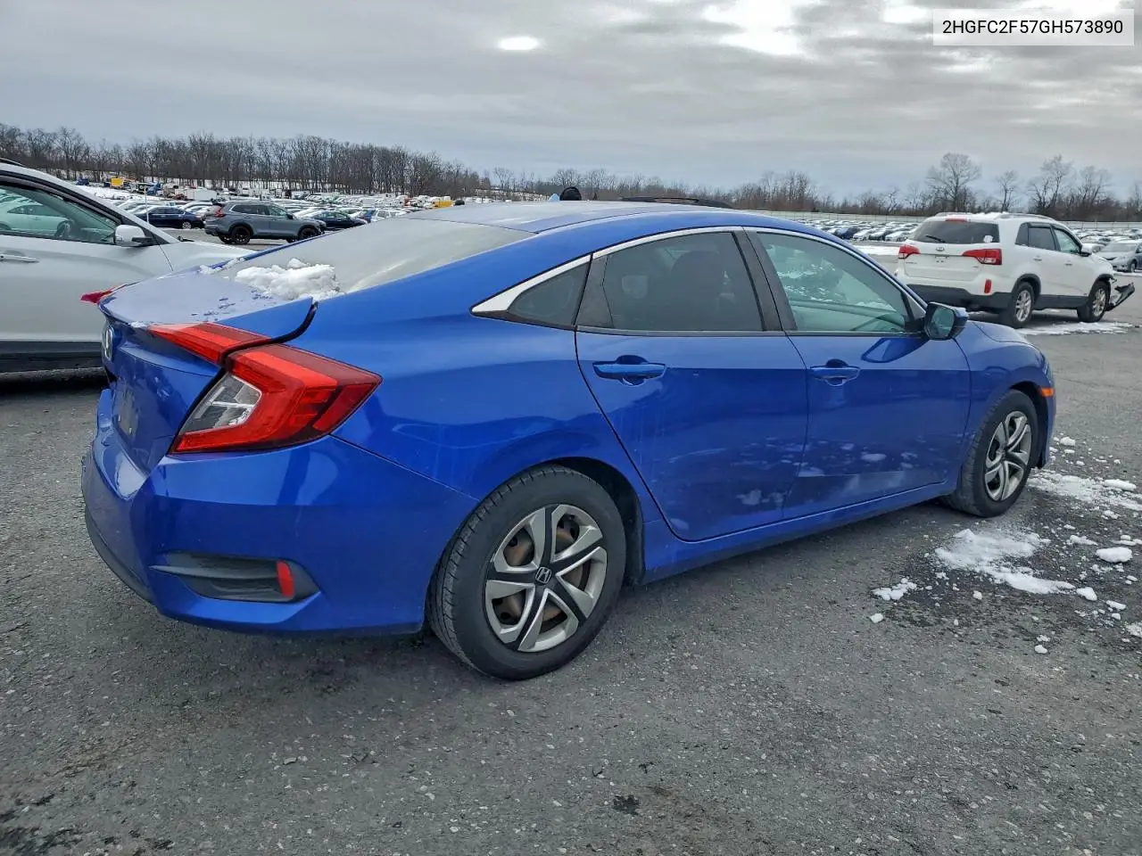 2HGFC2F57GH573890 2016 Honda Civic Lx