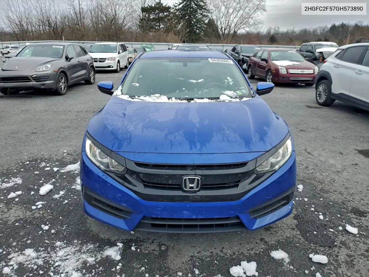 2HGFC2F57GH573890 2016 Honda Civic Lx