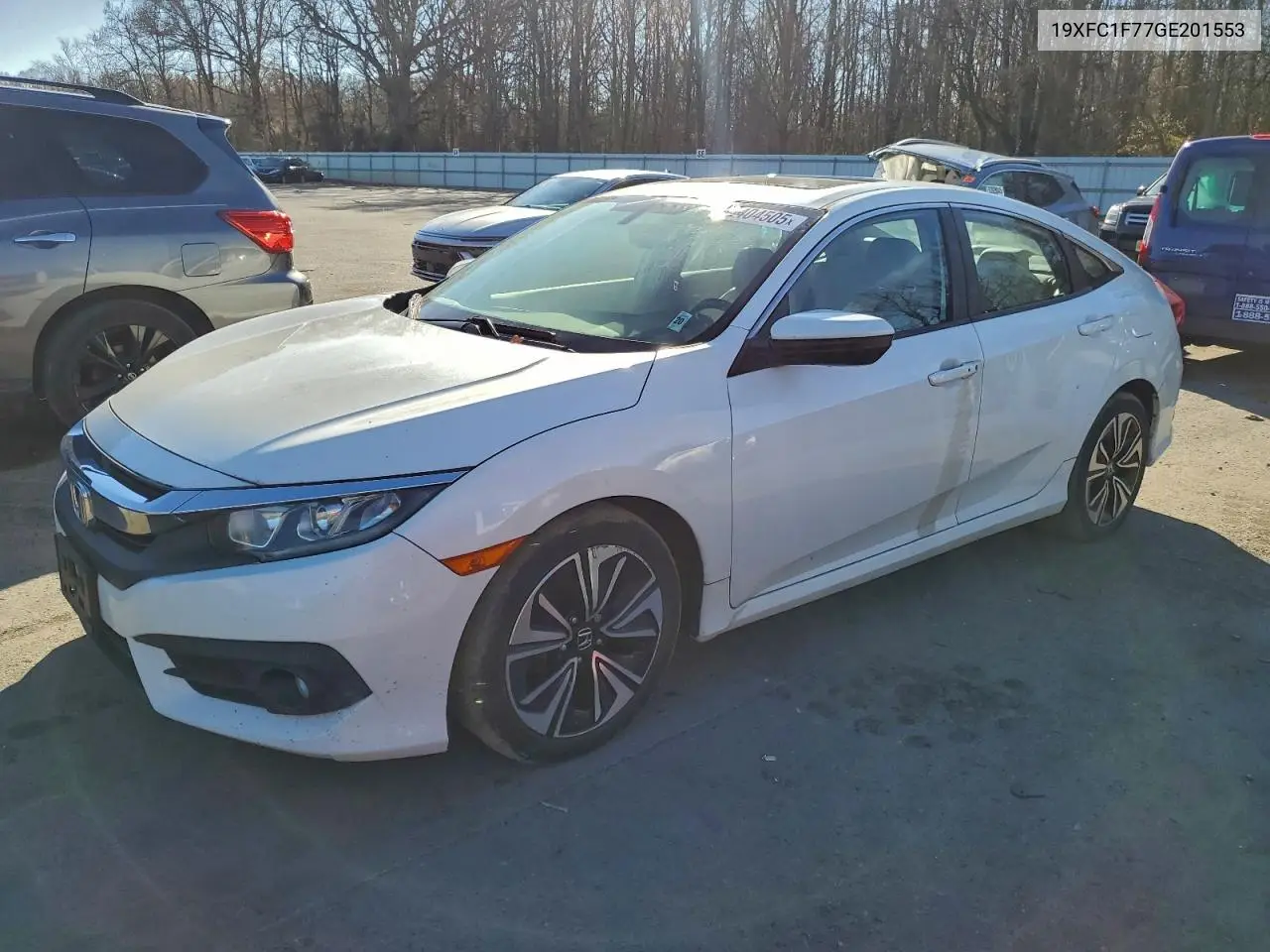 19XFC1F77GE201553 2016 Honda Civic Exl