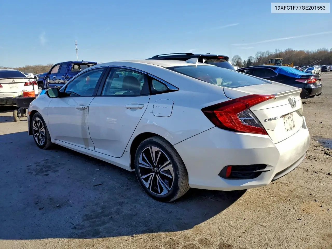 19XFC1F77GE201553 2016 Honda Civic Exl
