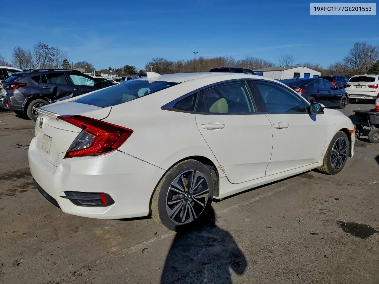 19XFC1F77GE201553 2016 Honda Civic Exl