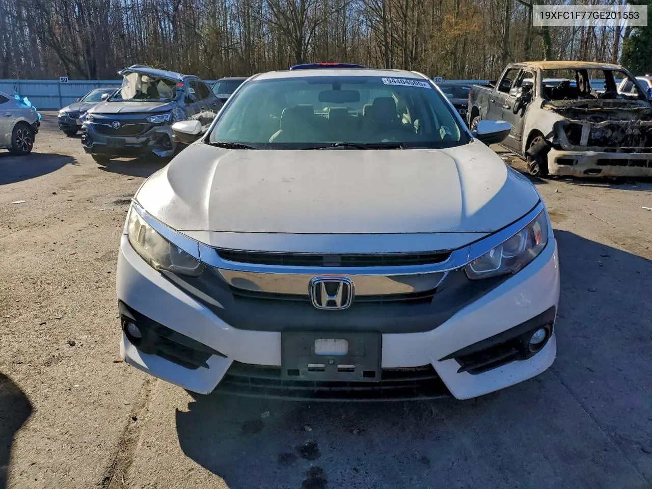 19XFC1F77GE201553 2016 Honda Civic Exl