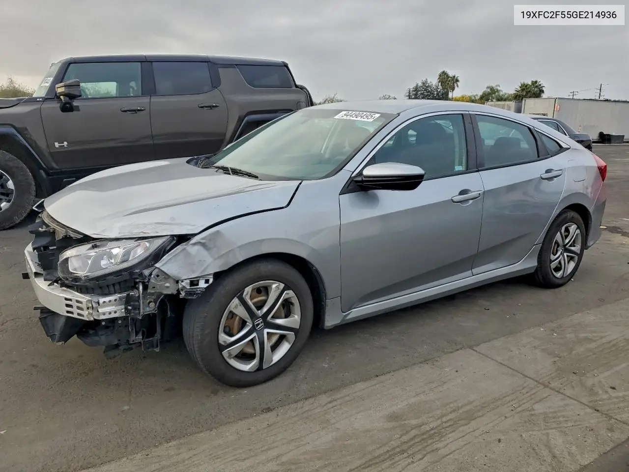 19XFC2F55GE214936 2016 Honda Civic Lx