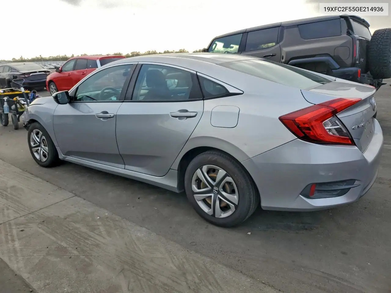 19XFC2F55GE214936 2016 Honda Civic Lx