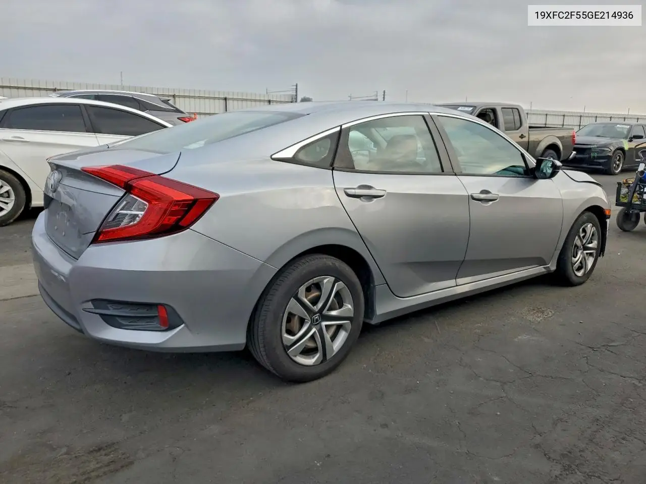 19XFC2F55GE214936 2016 Honda Civic Lx