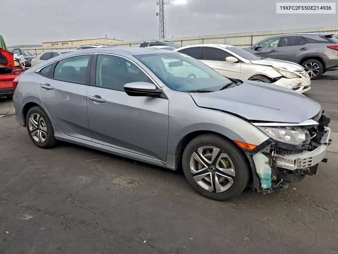 19XFC2F55GE214936 2016 Honda Civic Lx